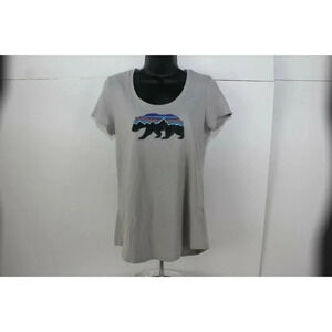 ladies patagonia slim fit tee shirt size S